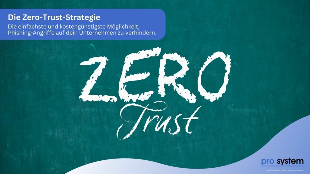 Zero Trust als effiziente Sicherheitsstrategie für Ihre Unternehmens-IT in der Region Nürnberg.